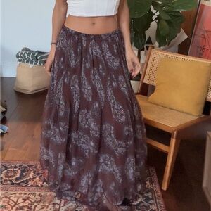 See by Chloe vintage maxi skirt